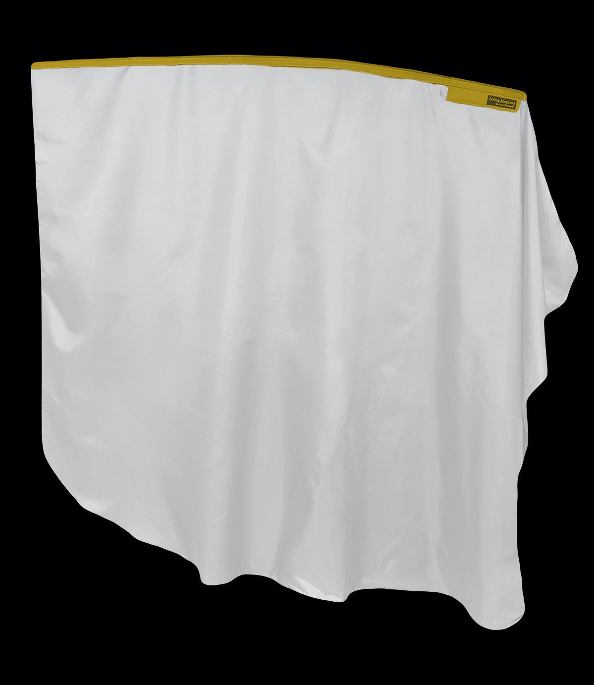 Sutera Sintetik Harbotai - Bendera Sayap Angelik Putih - 40" Rod Fleksibel