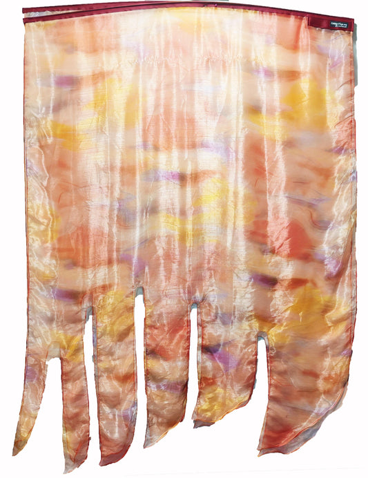 Angelic Feather Sheer Shinny Flag - Slow Flaming - WFS-Size - (Pair-2Flags)
