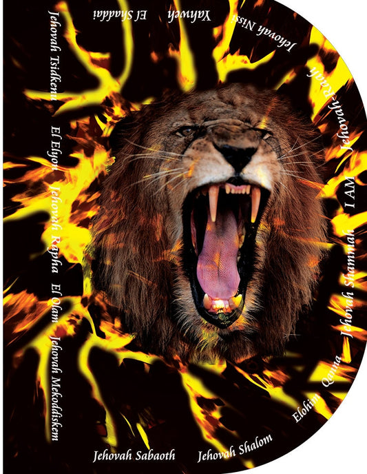 Let The Lion Roar - Printed Habotai Silk Quill Wing Flags Wxl-quill - 40" Flexible Rod