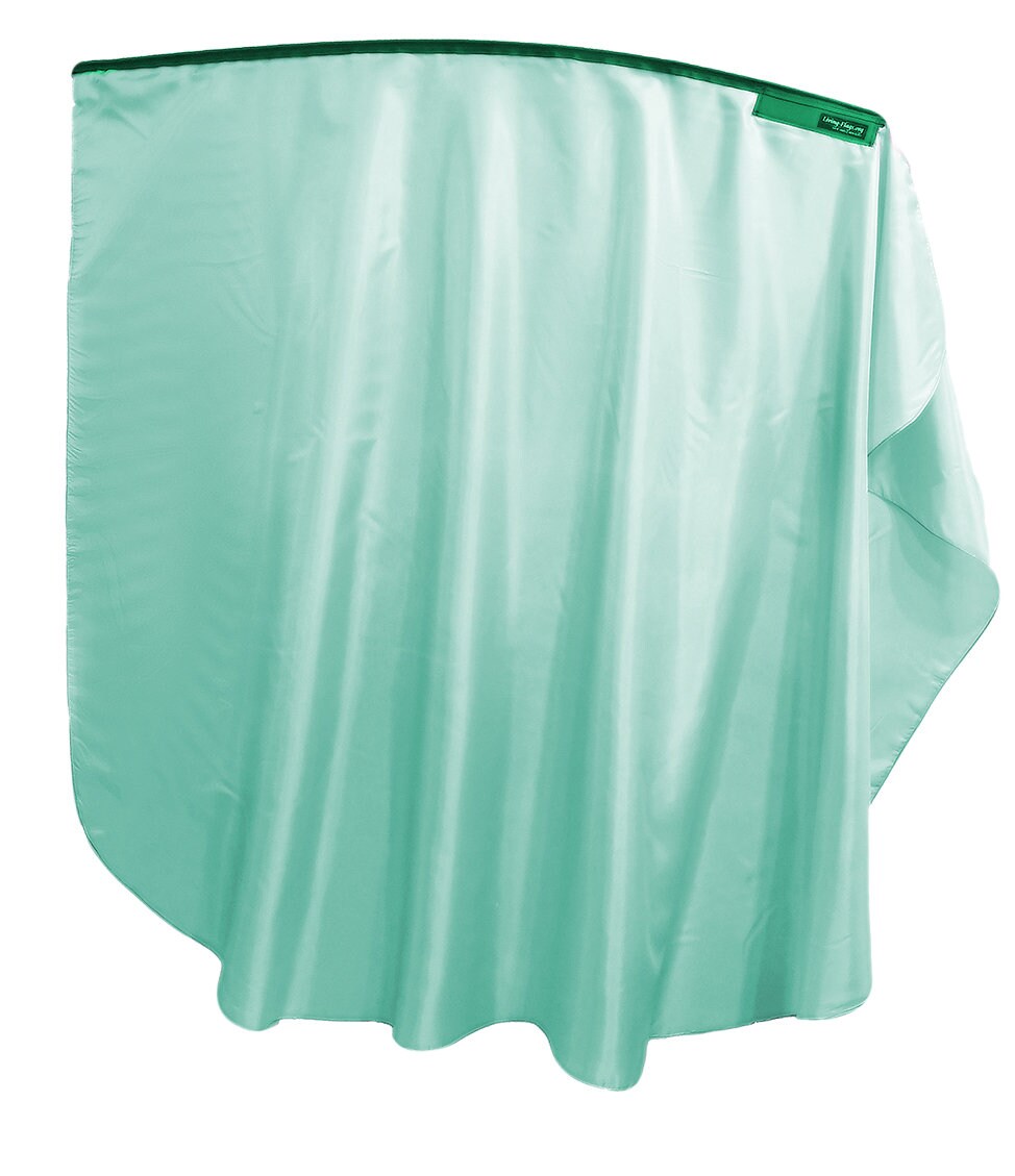 Harbotai Synthetic Silk Angelic Wing Flag - Tonos de verde - 40 "varilla flexible