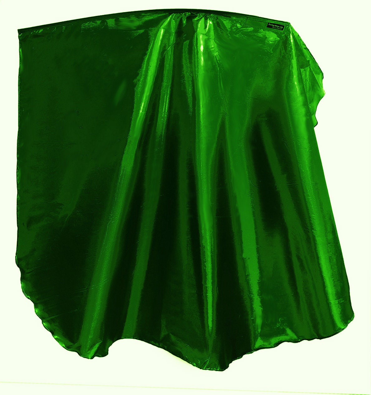 WXLL-Quill - Liquid Metal Emerald Green Wing Flag - 40" Flexible Rod