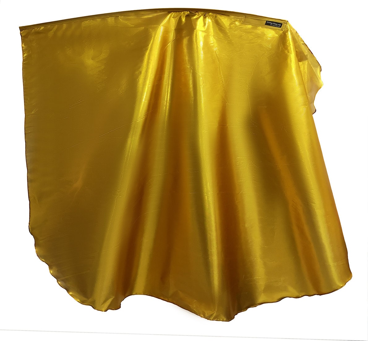 WXL-Quill - Liquid Metal 24k Gold Wing Flag - 40" Flexibler Stab