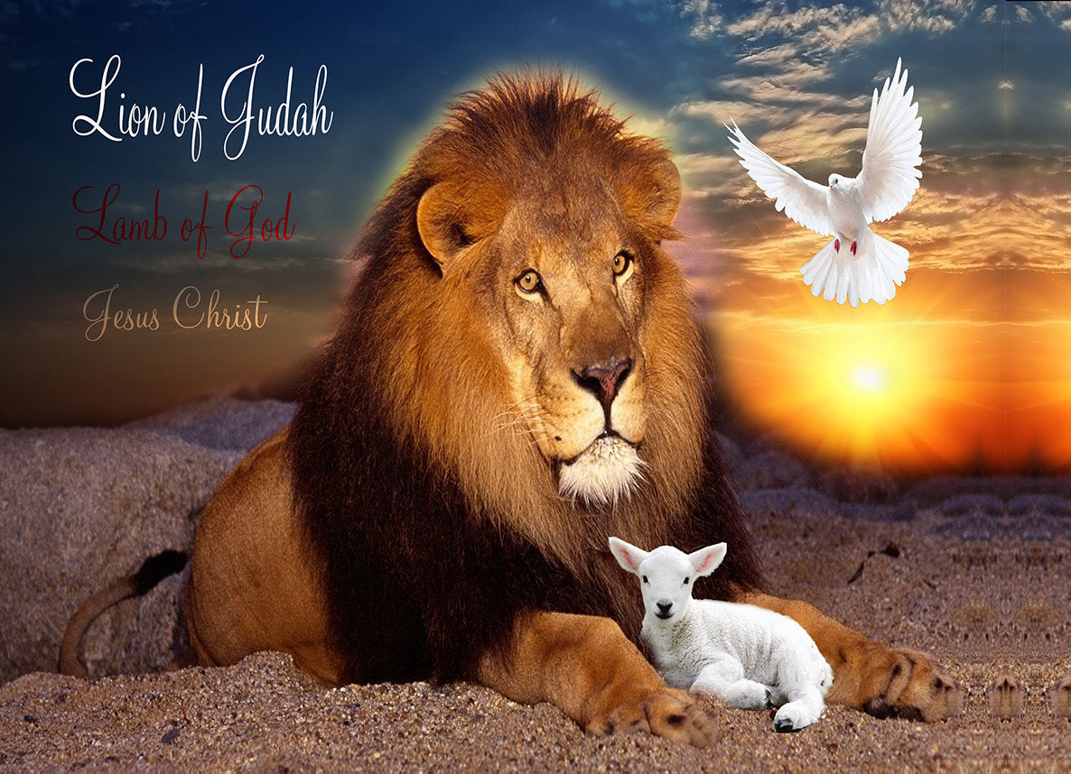 Lion of Judah - Printed Harbotai Silk Flag
